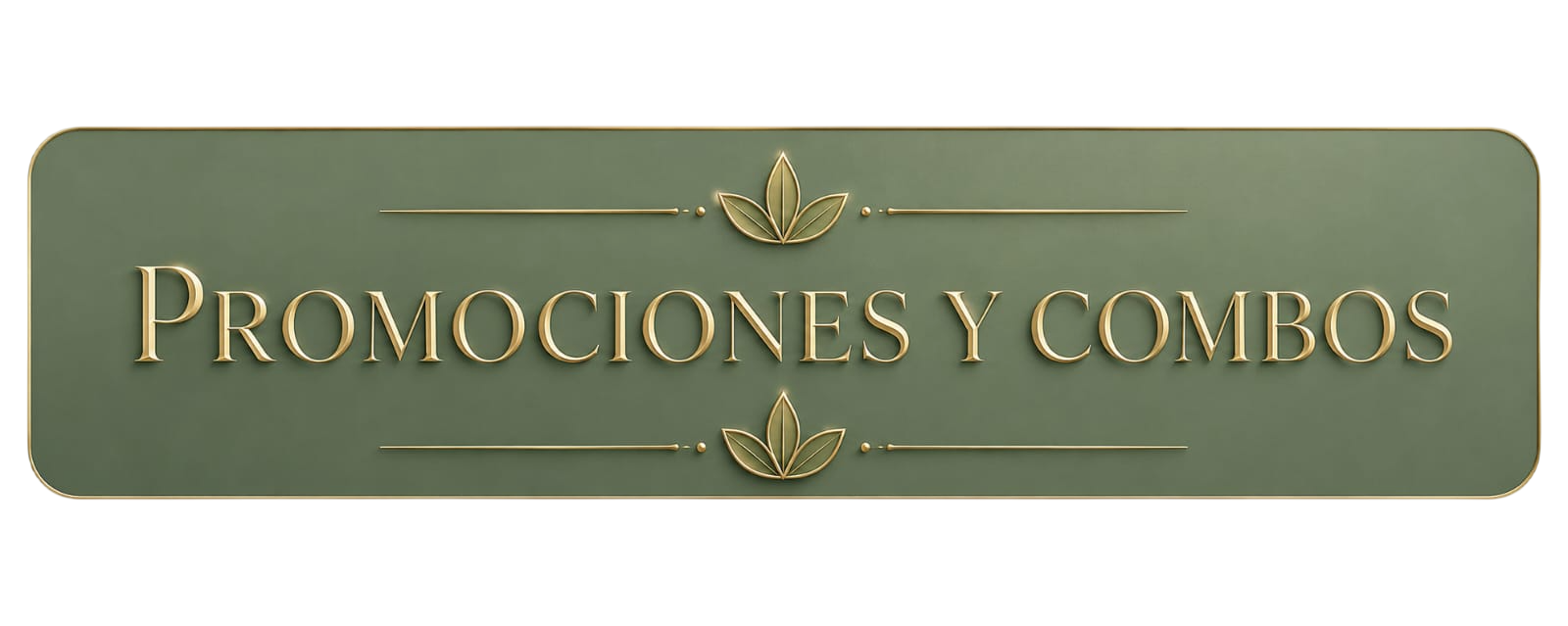 Promociones y Combos MENTA